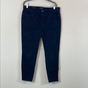 Talbots Dark Blue Ankle Corduroy Jeggings 12P